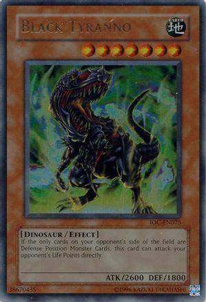 Black Tyranno [IOC-EN075] Ultra Rare - Trinity Hobby