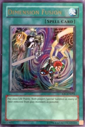 Dimension Fusion [IOC-EN094] Ultra Rare - Trinity Hobby