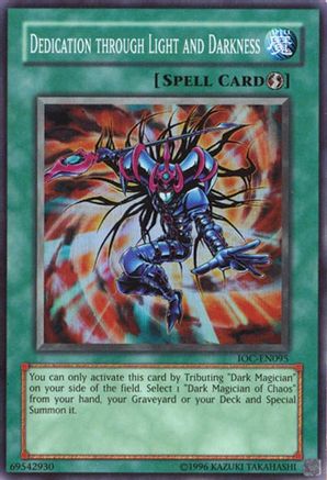 Dedication Through Light and Darkness [IOC-EN095] Super Rare - Trinity Hobby