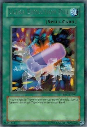Ultra Evolution Pill [IOC-EN097] Rare - Trinity Hobby