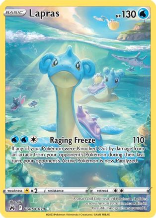 Lapras (GG05/GG70) [Sword & Shield: Crown Zenith] - Trinity Hobby