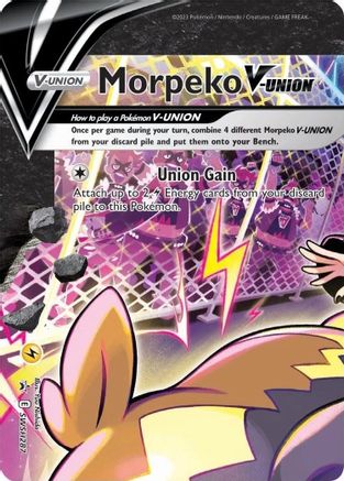 Morpeko V-Union (SWSH287) [Sword & Shield: Black Star Promos] - Trinity Hobby