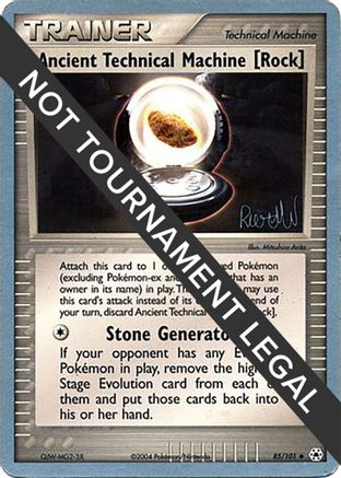 Ancient Technical Machine [Rock] (85/101) (Rocky Beach - Reed Weichler) [World Championships 2004] - Trinity Hobby