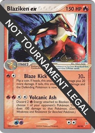 Blaziken ex (89/95) (Blaziken Tech - Chris Fulop) [World Championships 2004] - Trinity Hobby