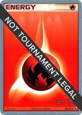 Fire Energy (108/109) (Blaziken Tech - Chris Fulop) [World Championships 2004] - Trinity Hobby