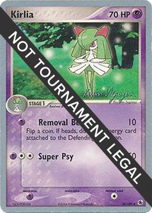 Kirlia (34/109) (Team Rushdown - Kevin Nguyen) [World Championships 2004] - Trinity Hobby