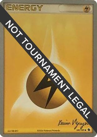 Lightning Energy (109/109) (Team Rushdown - Kevin Nguyen) [World Championships 2004] - Trinity Hobby