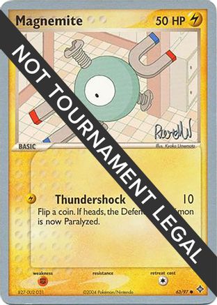 Magnemite (63/97) (Rocky Beach - Reed Weichler) [World Championships 2004] - Trinity Hobby