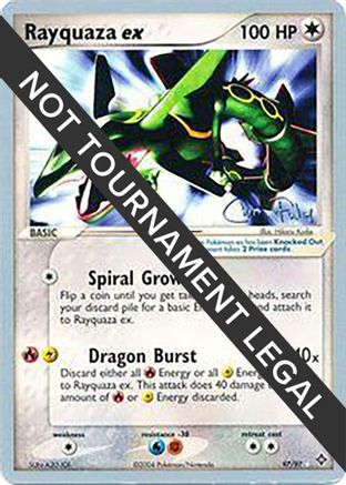 Rayquaza ex (97/97) (Blaziken Tech - Chris Fulop) [World Championships 2004] - Trinity Hobby