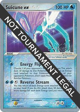Suicune ex (94/95) (Rocky Beach - Reed Weichler) [World Championships 2004] - Trinity Hobby