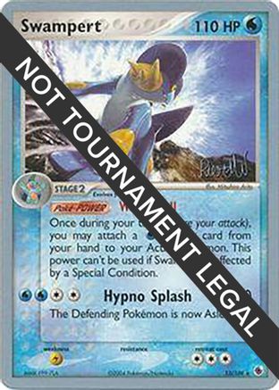 Swampert (13/109) (Rocky Beach - Reed Weichler) [World Championships 2004] - Trinity Hobby