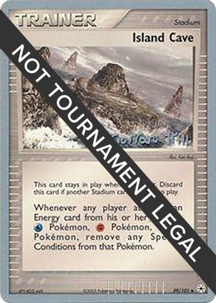 Island Cave (89/101) (Bright Aura - Curran Hill's) [World Championships 2005] - Trinity Hobby