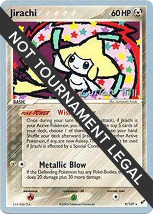 Jirachi (9/107) (Bright Aura - Curran Hill's) [World Championships 2005] - Trinity Hobby