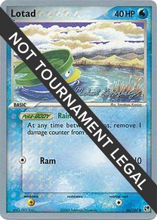 Lotad (66/100) (King of the West - Michael Gonzalez) [World Championships 2005] - Trinity Hobby