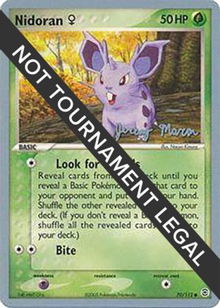 Nidoran (70/112) (Female) (Queendom - Jeremy Maron) [World Championships 2005] - Trinity Hobby