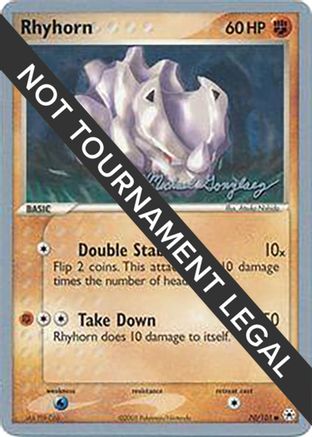 Rhyhorn (70/101) (King of the West - Michael Gonzalez) [World Championships 2005] - Trinity Hobby