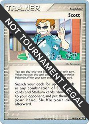Scott (84/106) (Dark Tyranitar Deck - Takashi Yoneda) [World Championships 2005] - Trinity Hobby