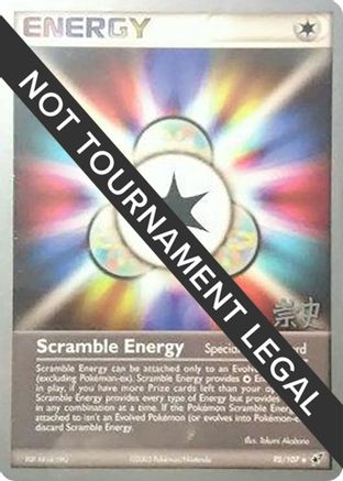 Scramble Energy (95/107) (Dark Tyranitar Deck - Takashi Yoneda) [World Championships 2005] - Trinity Hobby