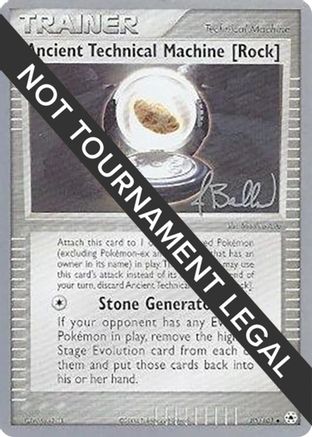 Ancient Technical Machine [Rock] (85/101) (Eeveelutions - Jimmy Ballard) [World Championships 2006] - Trinity Hobby