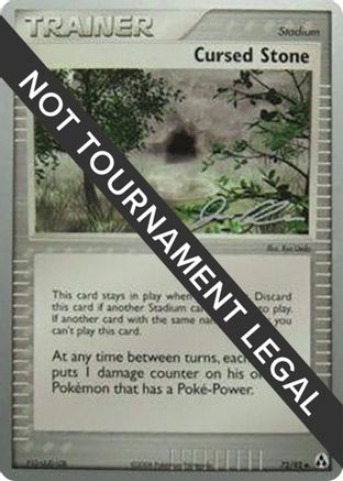 Cursed Stone (72/92) (Mewtrick - Jason Klaczynski) [World Championships 2006] - Trinity Hobby