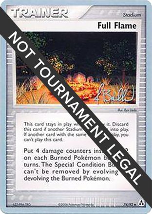 Full Flame (74/92) (Eeveelutions - Jimmy Ballard) [World Championships 2006] - Trinity Hobby