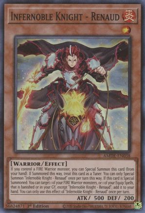 Infernoble Knight - Renaud [AMDE-EN038] Super Rare - Trinity Hobby