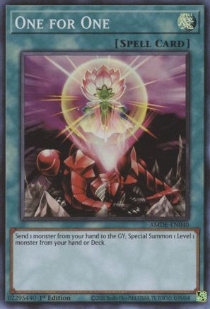 One for One [AMDE-EN040] Super Rare - Trinity Hobby