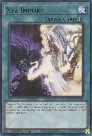 Xyz Import [AMDE-EN044] Rare - Trinity Hobby