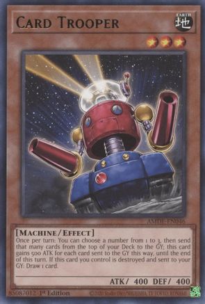 Card Trooper [AMDE-EN046] Rare - Trinity Hobby