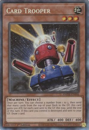 Card Trooper [AMDE-EN046] Collector's Rare - Trinity Hobby