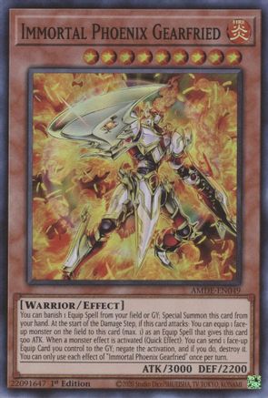 Immortal Phoenix Gearfried [AMDE-EN049] Super Rare - Trinity Hobby