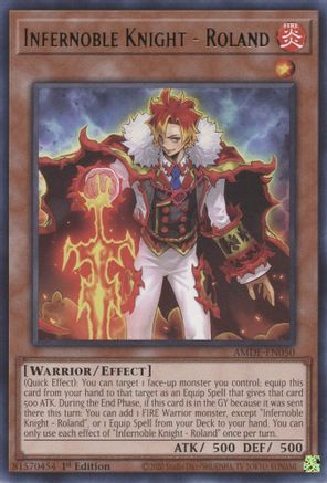 Infernoble Knight - Roland [AMDE-EN050] Rare - Trinity Hobby