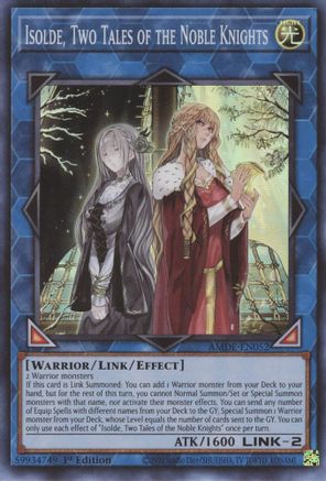 Isolde, Two Tales of the Noble Knights [AMDE-EN052] Super Rare - Trinity Hobby