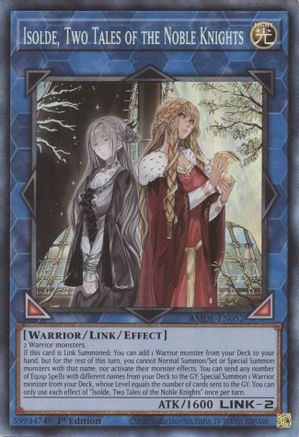 Isolde, Two Tales of the Noble Knights [AMDE-EN052] Collector's Rare - Trinity Hobby