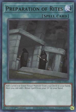 Preparation of Rites [AMDE-EN055] Rare - Trinity Hobby