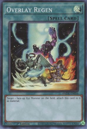 Overlay Regen [AMDE-EN056] Super Rare - Trinity Hobby