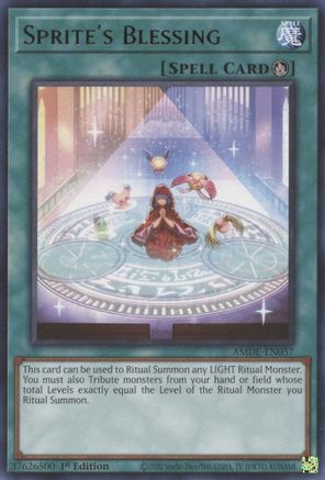Sprite's Blessing [AMDE-EN057] Rare - Trinity Hobby