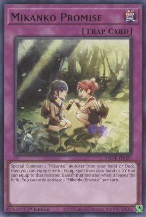 Mikanko Promise [AMDE-EN035] Rare - Trinity Hobby
