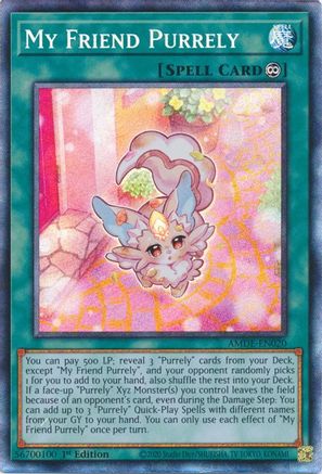 My Friend Purrely [AMDE-EN020] Collector's Rare - Trinity Hobby