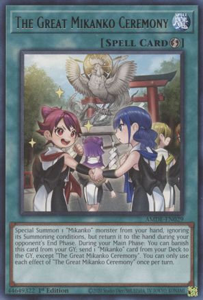 The Great Mikanko Ceremony [AMDE-EN029] Rare - Trinity Hobby