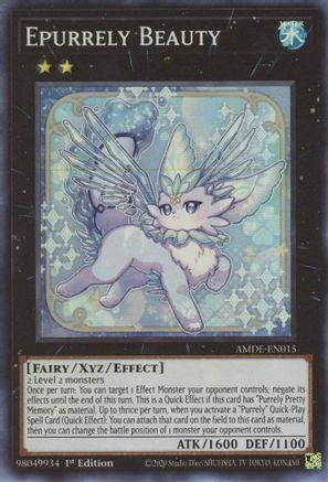 Epurrely Beauty [AMDE-EN015] Super Rare - Trinity Hobby