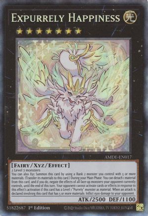 Expurrely Happiness [AMDE-EN017] Collector's Rare - Trinity Hobby