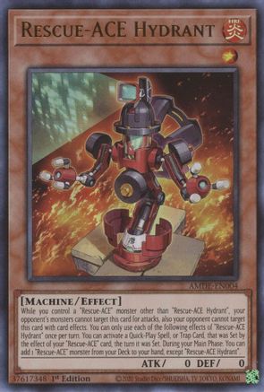 Rescue-ACE Hydrant [AMDE-EN004] Ultra Rare - Trinity Hobby
