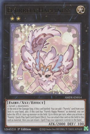 Epurrely Happiness [AMDE-EN014] Rare - Trinity Hobby