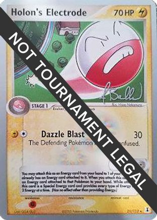 Holon's Electrode (21/113) (Eeveelutions - Jimmy Ballard) [World Championships 2006] - Trinity Hobby