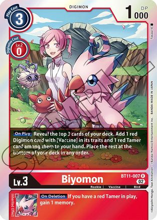 Biyomon [BT11-007] [Dimensional Phase] - Trinity Hobby