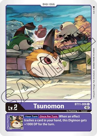 Tsunomon [BT11-006] [Dimensional Phase] - Trinity Hobby