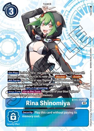 Rina Shinomiya [BT11-112] [Dimensional Phase] - Trinity Hobby