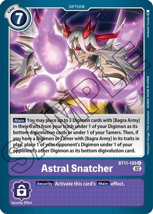 Astral Snatcher [BT11-109] [Dimensional Phase] - Trinity Hobby
