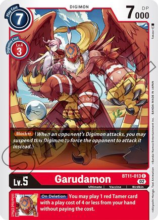 Garudamon [BT11-013] [Dimensional Phase] - Trinity Hobby